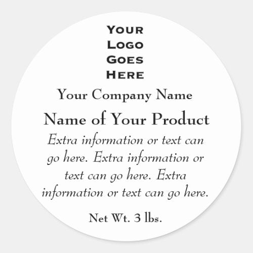 Custom Soap or Cosmetics Label with Logo - 2