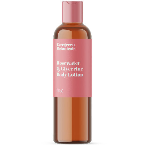 Dusty Rose Modern Cosmetics Bottle Label