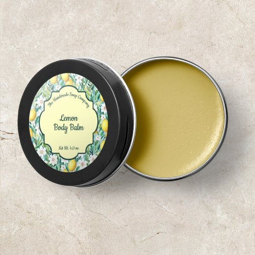 Lemon Soap, Cosmetics, and Bath Products Label - 3