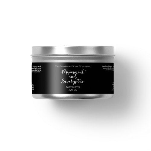 Minimalist Black Waterproof Cosmetics Jar Label