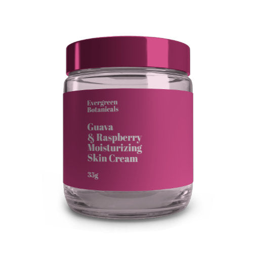 Modern hot pink waterproof cosmetics jar label